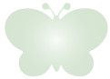 green butterfly icon